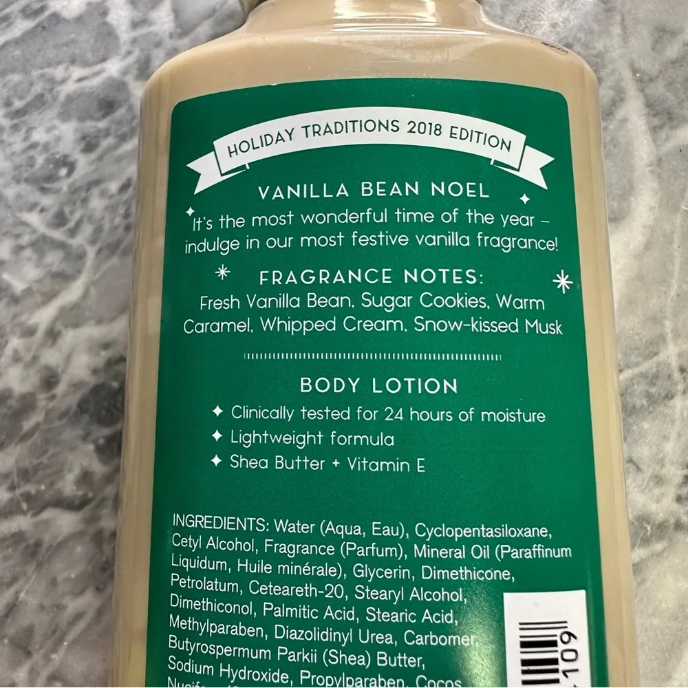 Bath and Body Works Lotion‎ Vanilla Bean Noel